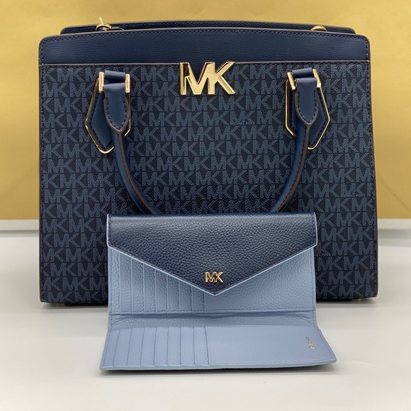 MICHAEL KORS MOTT LG SATCHEL CROSSBODY & WALLET - Picture 9 of 16